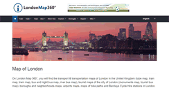 Desktop Screenshot of londonmap360.com